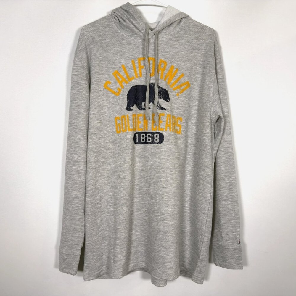 California Golden Bears Champion Men's Long Sleeve Hoodie Sweatshirt Size XL